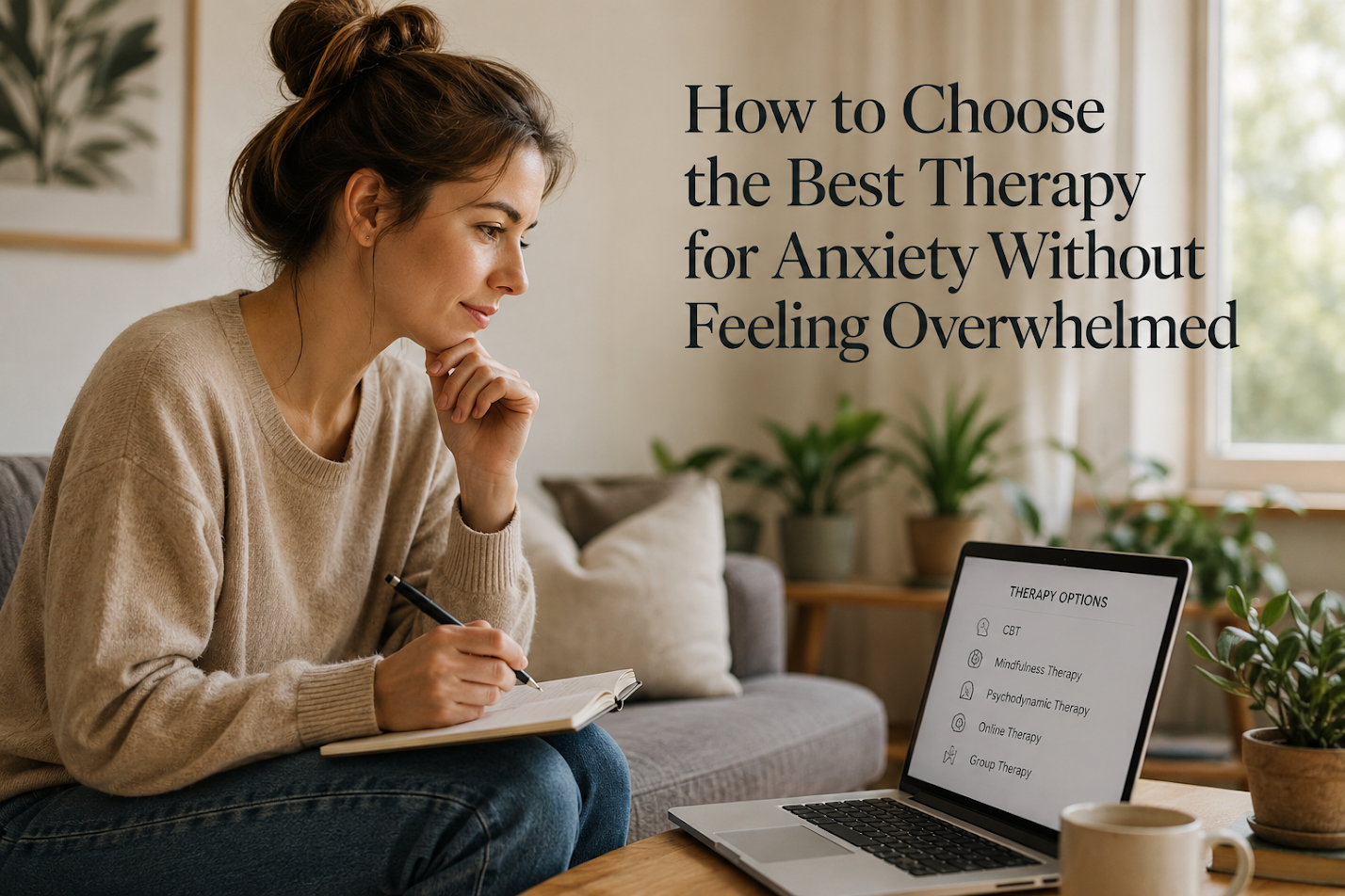 How to Choose the Best Therapy for Anxiety Without Feeling Overwhelmed 
