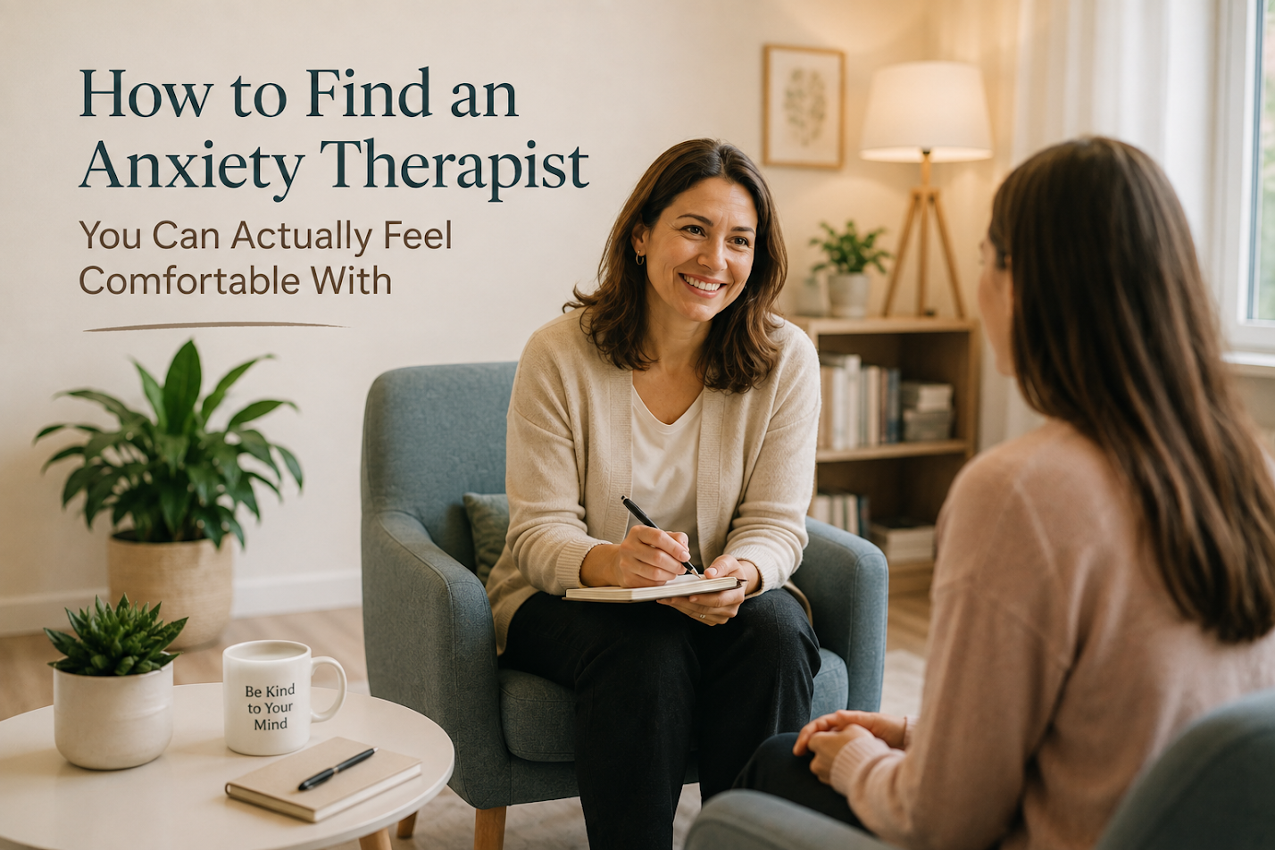 How to Find an Anxiety Therapist You Can Actually Feel Comfortable With